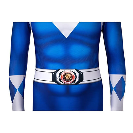 Blue Dinosaur Team Tight Cosplay Jumpsuit AU