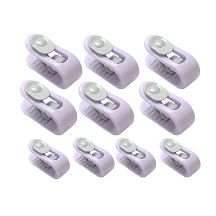 10/20pcs Quilt Retainer Cover Clips Invisible Needle-Free Thumb Buckle Bedding