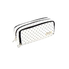 Zipper Pencil Case Large Capacity Storage Bag School Stationery Makeup Organizer - Aimall