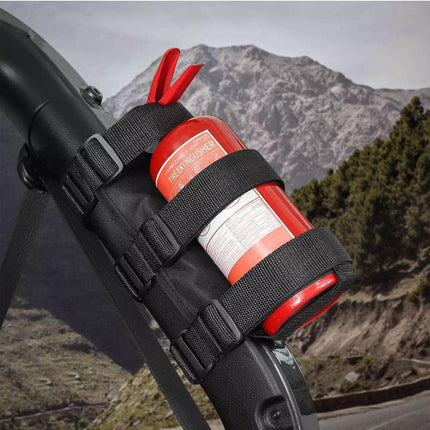 Auto Car Fire Extinguisher Mount Holder Strap Fixing Belt Car Fire Extinguisher