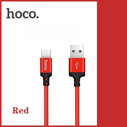 Apple Lightning HOCO Nylon Braided Cord Fast Charging Data Sync Cable - Aimall