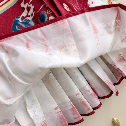 Traditional Chinese Hanfu Girl Horse-faced Skirt Elegant Dress for Festivals