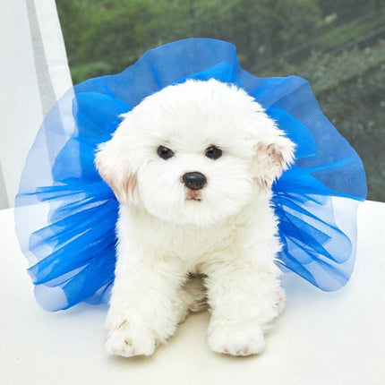 Strappy Pet Skirt Dog Saree Half Skirt Cute Pet Clothing Dress for Dogs Cats