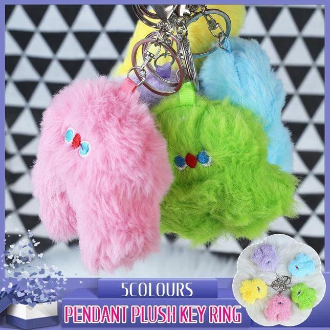 Animal Bag Pendant Plush Key Ring Plush Stupid Keychain Keyring Plush Toys Gifts - Aimall