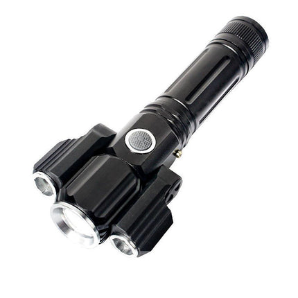 1pc Bike Front Rear LED Lights Set Mountain Bicycle USB Rechargeable Torch Lamp No Battery
