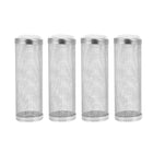 4x Stainless Steel Shrimp Filter Guard Aquarium Intake Protector Fish Safe Mesh