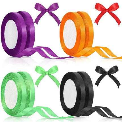 10mm Width Satin Hair Ribbon Wedding Party Decoration Gift Banquet 3m - Aimall