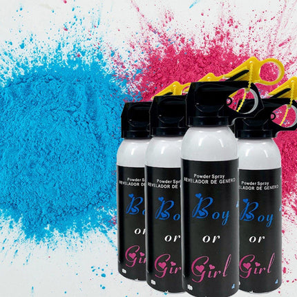 Gender Reveal Powder Blaster Blue Pink Spray Bottle Boy Girl Colour Powder Spray