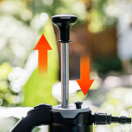 Pressure Pump Spray Bottle 2L Easy Pump Adjustable Nozzle Garden Watering Flower