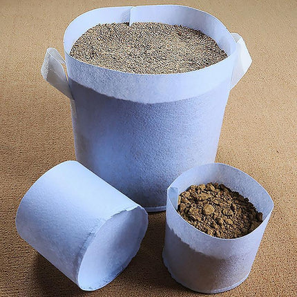10pcs Non-Woven tree Planting Bags Thickened Nursery Pots for Balcony Garden