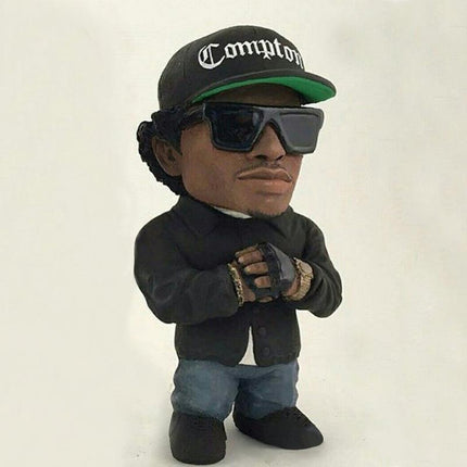 New Rapper Star Cool Hip Hop Guy Ornaments Creative Desktop Statue Home Decorate - Aimall