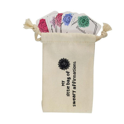 16Pcs Funny Affirmation Cards Sweary Positive Swear Card Confirmation Joke Gift - Aimall