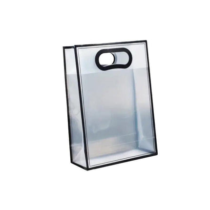 25pcs Transparent PVC Handbag for Wedding Festival Candy Gift Packaging Bag