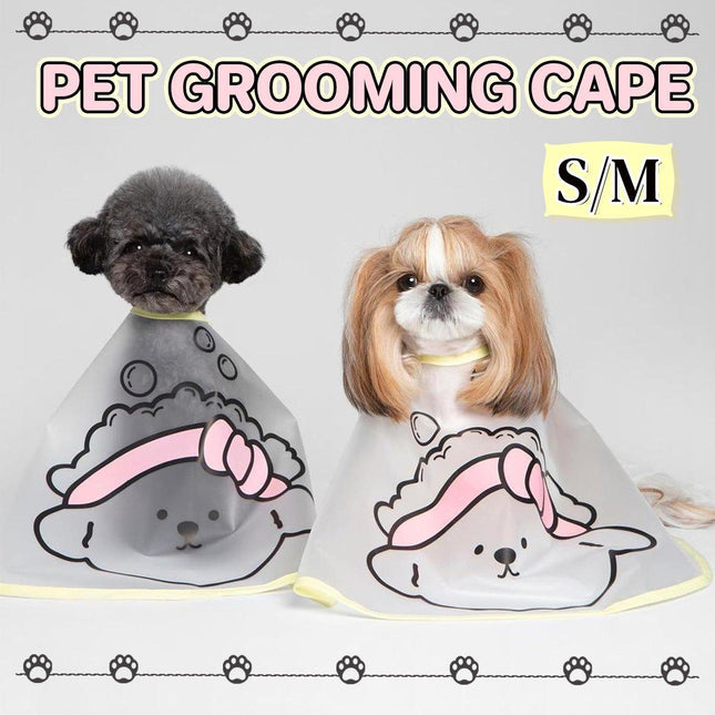 Pet Grooming Bathing Cloth Cleaning Coat Waterproof Cloak Cover for Dogs Cats