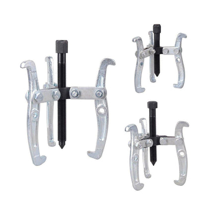 3pcs Multi Purpose 3 Jaw Puller Set for Automotive Repair and Mechanical Use