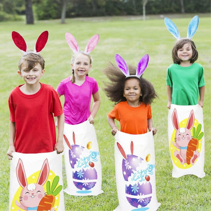 Jumping Sack Race Bags 5pcs Set for Outdoor Garden Party Family Group Activity Game