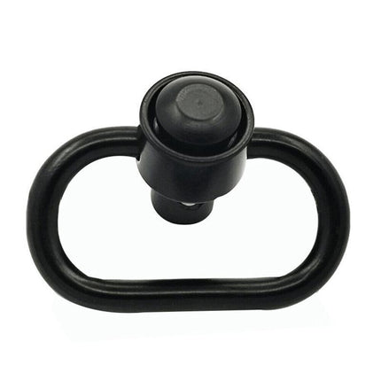 2PCS for Rifle Slings QD Sling Quick Detach Flush Push Button Swivel Mount - Aimall