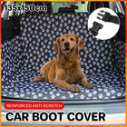 Pet Boot Car Seat Cover Hammock Nonslip Dog Puppy Cat Waterproof Rear Large - Aimall
