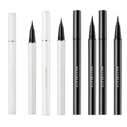 Slim Eyeliner Pencil Black Waterproof Smudge Proof Twist Eye Makeup Liner Woman - Aimall