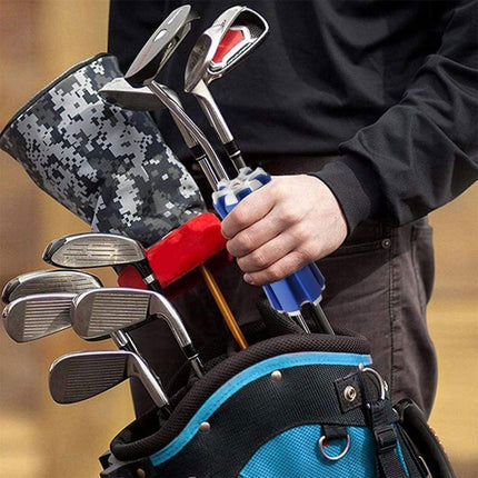 Golf Club Storage Organiser Clip Holder for Secure Club Management and Display