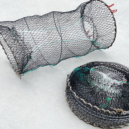 2PCS Shrimp Crab Lobster Fishing Net Fish Trap Cage for Carp Crucian Breeding