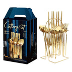 Gold shelf set
