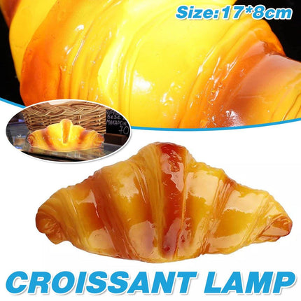 Croissant Bread Lamp Decorative Bakery Lamp Atmosphere Lighting for Cake Shop