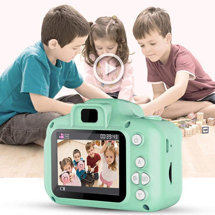 Mini Digital Children Camera HD 1080P LCD Camera Toy Kids Gift + 32G TF Card - Aimall