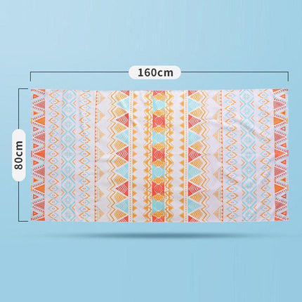 Sand Free XL Beach Towel + Bag Quick Dry Microfibre Compact Light 80x160cm Swim - Aimall