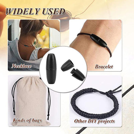 10-50X White Breakaway Plastic Clasp Clasps Silicone Bead Necklace Lanyard Safety Pop - Aimall