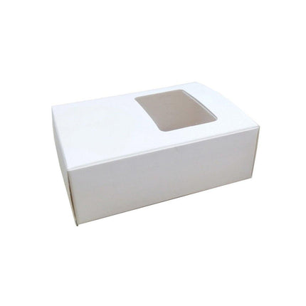 50X Soap Packaging Boxes Paper Box Kraft Window Rectangular