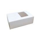 50X Soap Packaging Boxes Paper Box Kraft Window Rectangular