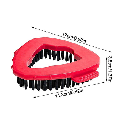 2PCS Triangle Rotating Mop Head Replacement Floor Brush Universal Cleaning Mop