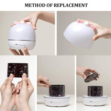 Starry Sky Projection Lamp HD Night Light Atmosphere Projector Creative Gift