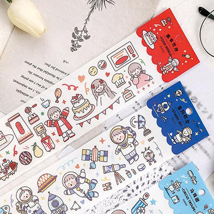 Life Every Day Series Creative Small Fresh Handbook Diary Diy Decoration Stickers - Aimall