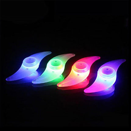 3PCS Mountain Bike Spoke Light Colourful LED Wheel Light Silicone Cycling Gear
