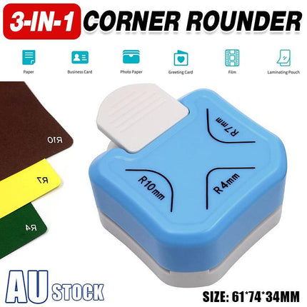 Corner Rounder Craft Paper Punch Hole Punch 4mm 7mm 10mm Scrapbooking Cutter - Aimall
