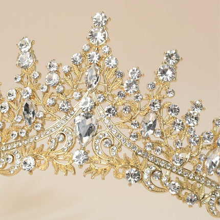Tiara Crystal Rhinestone Crown Princess Rhinestone Crown Prom Crystal Headband
