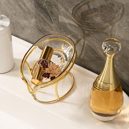 Soap Box Punch-free Bathroom Soap Tray Drain Storage Rack Household Soap Holder