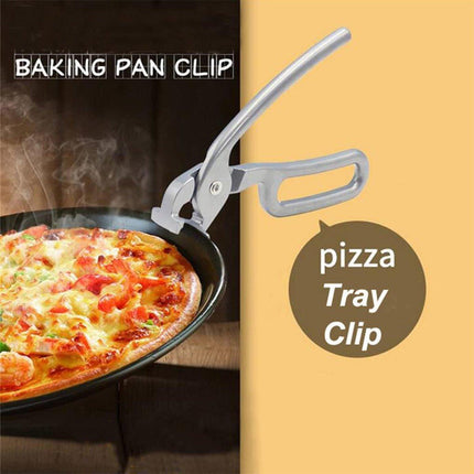 Anti Scald Pizza Tray Clamp Oven Tongs Baking Tray Clamp Hand Pickup Tool