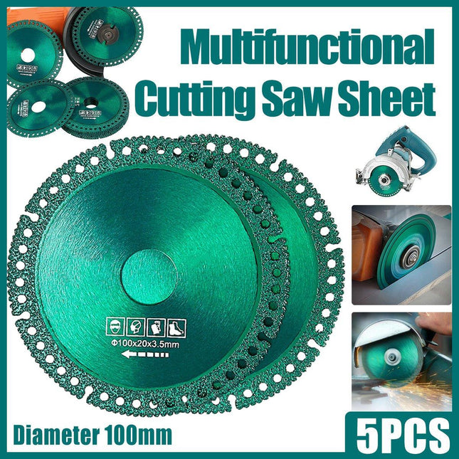 5 PCS Composite Multifunctional Cutting Saw Blade Ultra-thin Cutting Disc