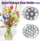 Spiral Ikebana Stem Holder Ring Vases Flower Bouquet Floral Arranger Tool DIY