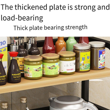 Kitchen Storage Rack Multi-Layer Household Seasoning Storage Metal