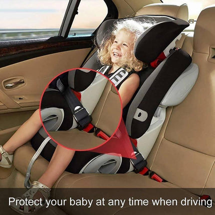 Adjustable Child Baby Car Safety Seat Isofix Strap Latch Interface Anchor Holder - Aimall