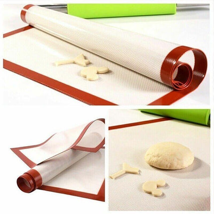 New Non-Stick Silicone Baking Mat Large Scale cake Emarle Silicon Bakeware Dough - Aimall