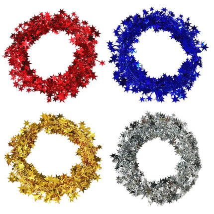 10pcs Christmas Wreath Decorations Festive Holiday Door Hanging Ornament Set