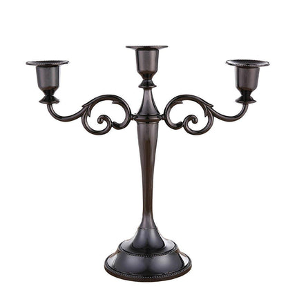 3/5 Arms Alloy Candle Holder Stand Candlesticks Candelabra Wedding Home Decor