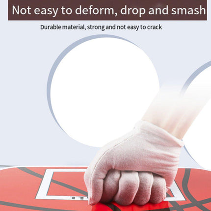 Adjustable Basketball Rack with Iron Rod Frame for Indoor and Outdoor Ball Shooting Toy