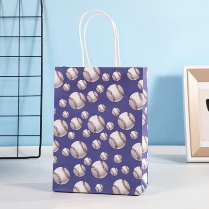 30PCS Fashion Ball Kraft Paper Gift Bag Festivals gift tote bag Party Favor Bag