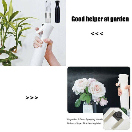 300ml Continuous Spray Bottle Ultra Fine Mist Dispenser Sanitizer Salon - Aimall
